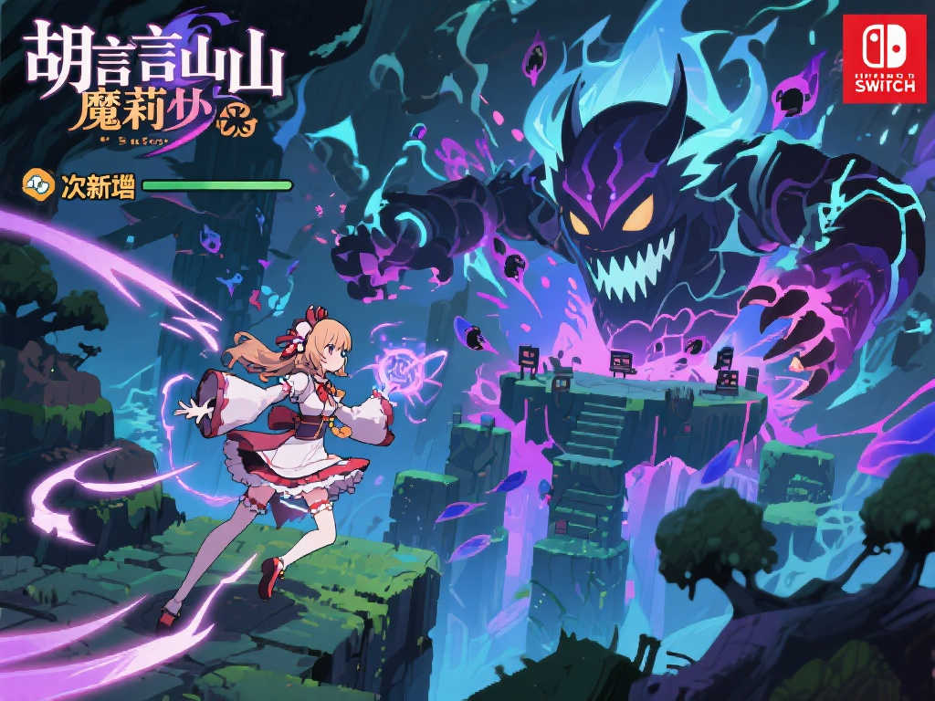 《胡言山魔理沙》Switch 版定档9月19日震撼登场 《胡言山魔理沙》Switch 版定档9月19日震撼登场