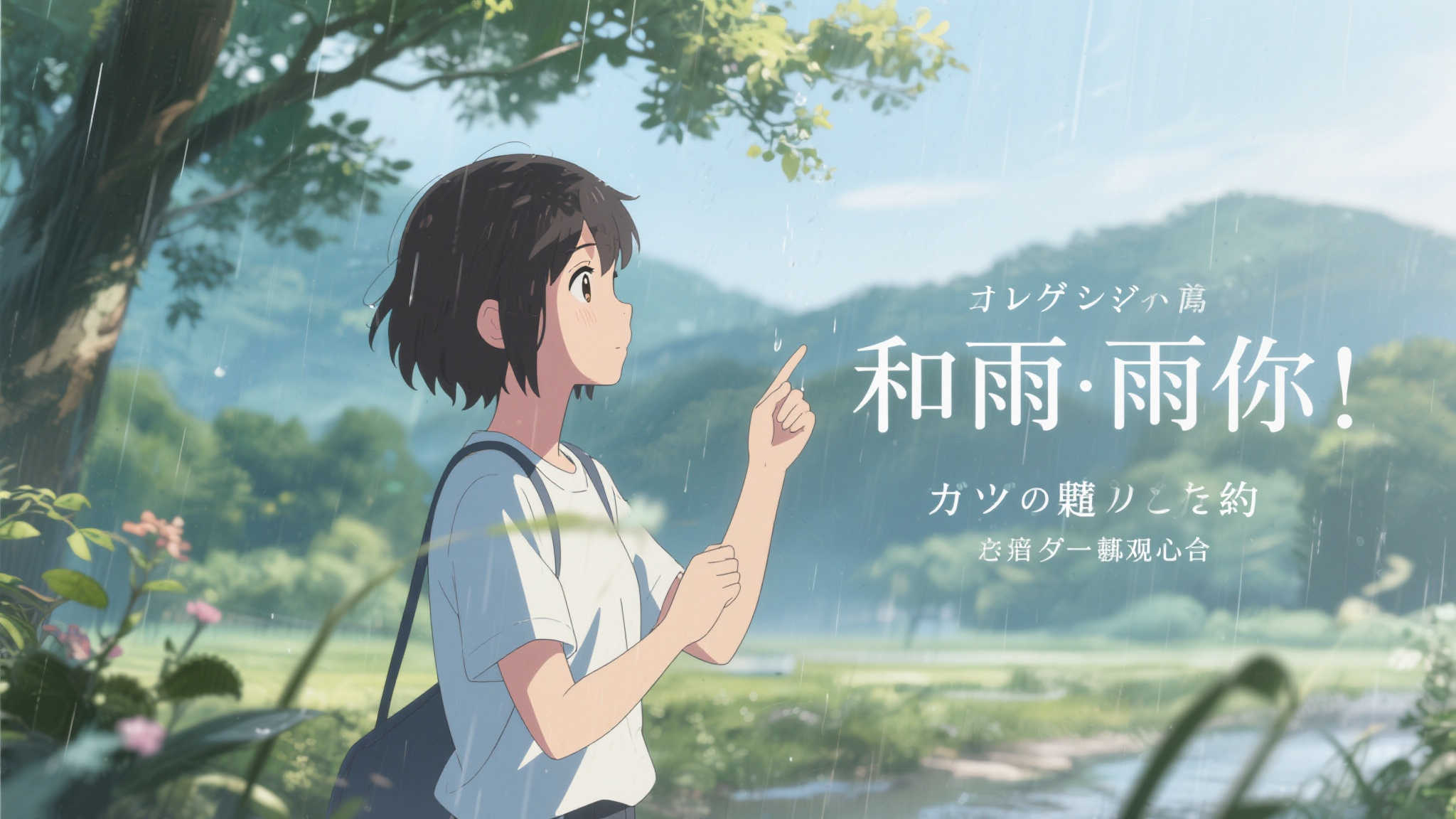 动画作品《和雨. 和你》发布全新预告影片及主题曲资讯 动画作品《和雨. 和你》发布全新预告影片及主题曲资讯