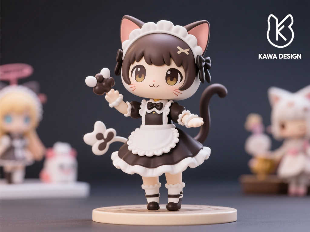 KAWA DESIGN全新打造女仆喵姬猫可可手办 预计2025年12月发售 KAWA DESIGN全新打造女仆喵姬猫可可手办 预计2025年12月发售