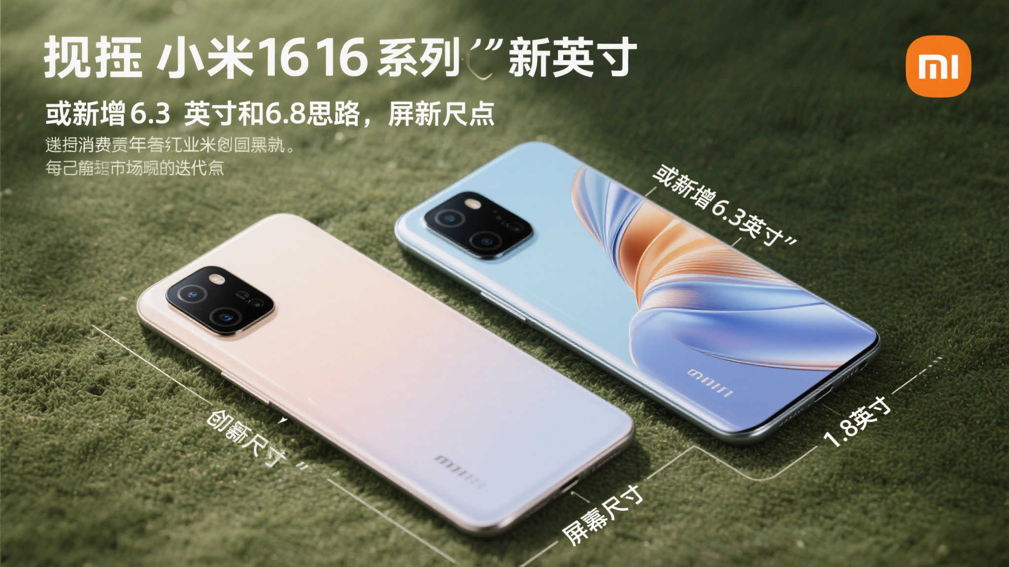 小米16系列首次曝光，或推6.3寸与6.8寸新机型