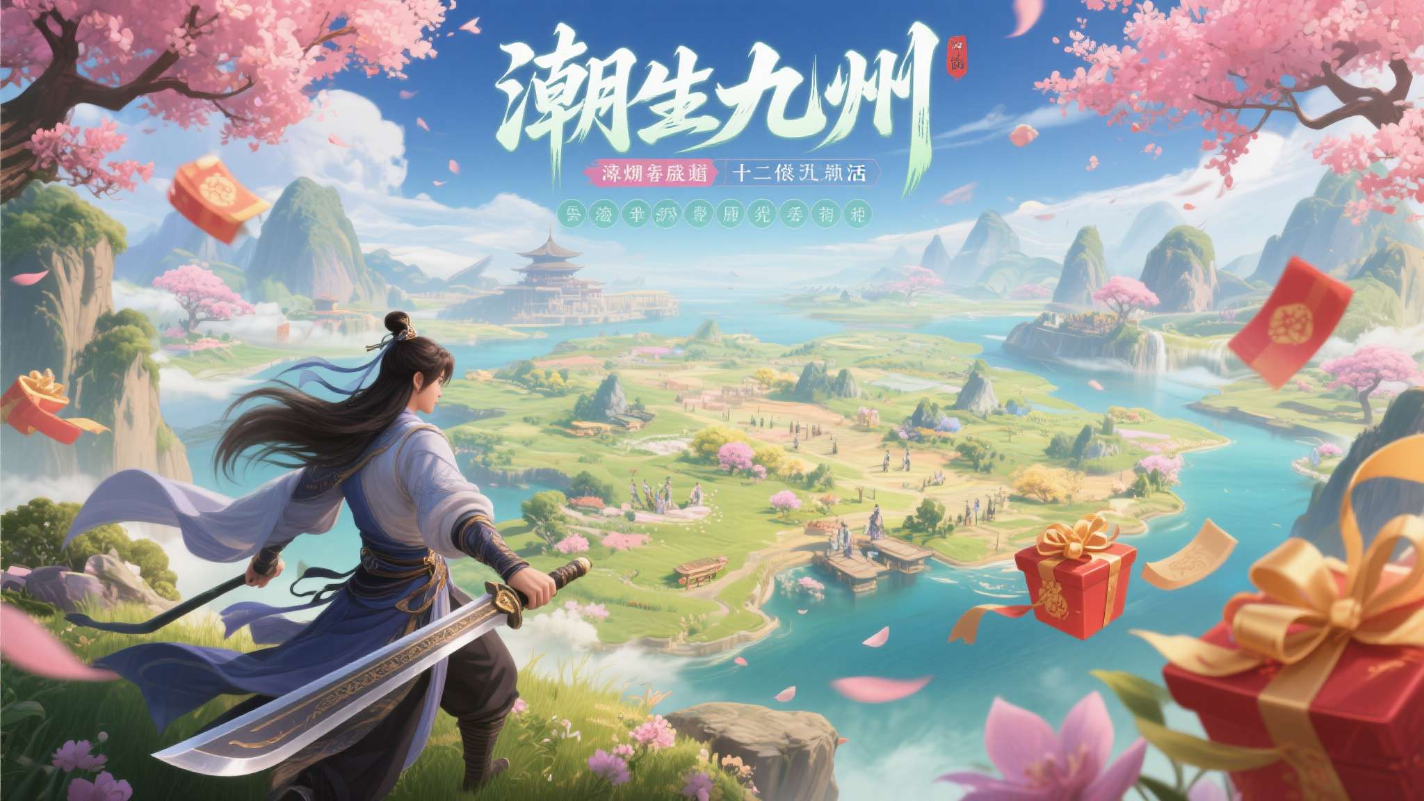 《剑网2》开春资料片“潮生九州”今日公测 【莺舞长歌】新服15:00携十二重豪礼火热开启! 无论是为了追逐十二重豪礼,还是为了在全新的九州版图上书写自己的江湖传说,这一场由