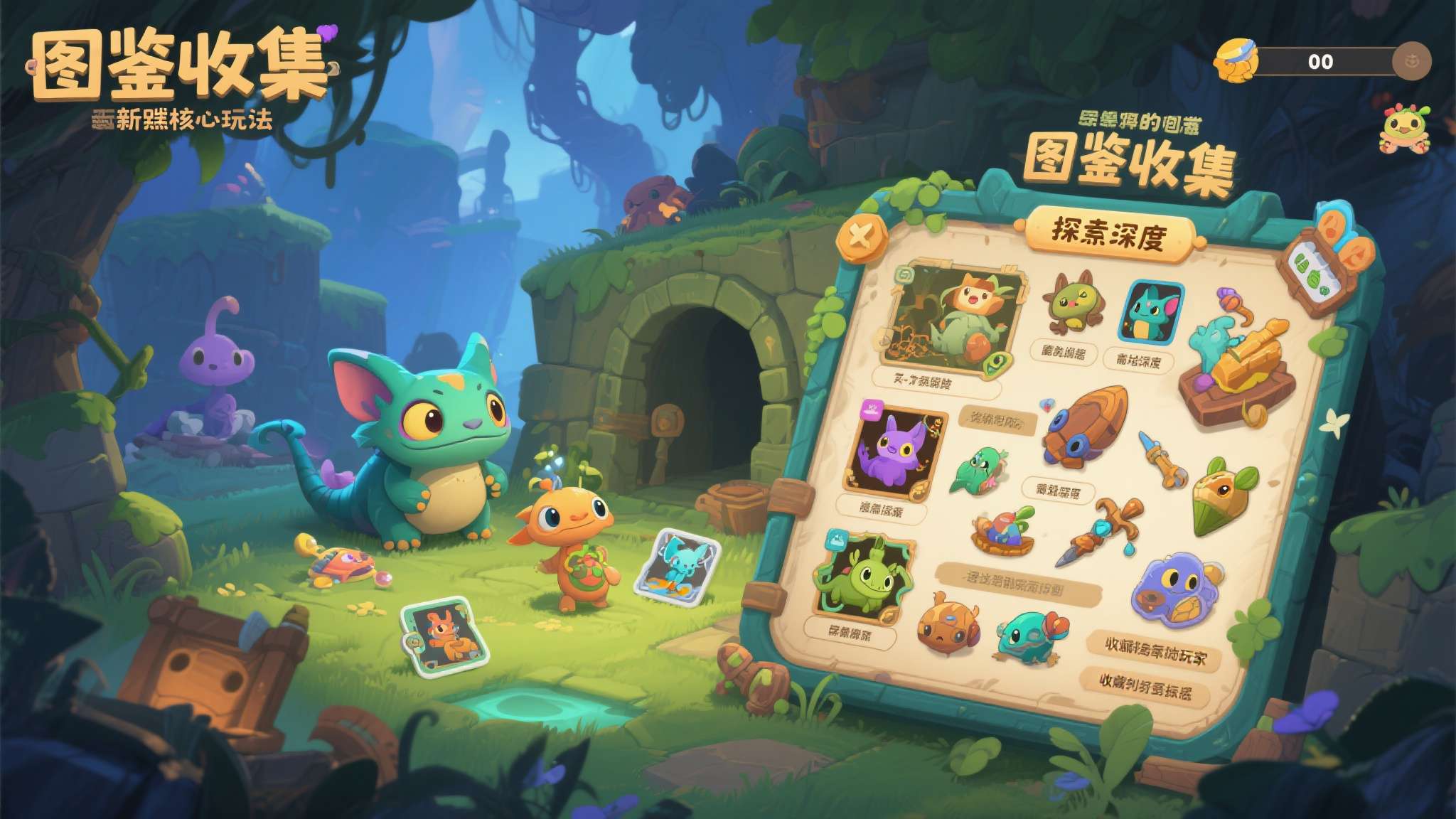 switch去吧皮卡丘全图鉴补丁 值得关注的是,本作引入了"图鉴收集"这一全新核心玩法。玩家在关卡中探索时,可以发