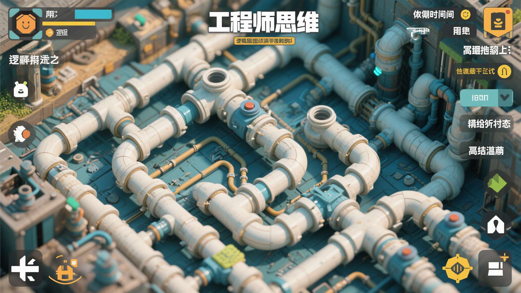 假期“杀时间”首选:四款适合慢慢经营的沉浸式城建游戏推荐 它对逻辑思维的要求极高,但每当一套复杂的管道系统正常运转,那种满足感难以言喻。适